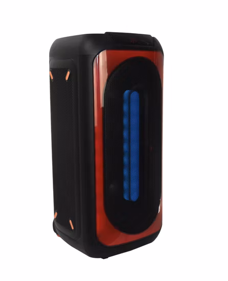 매력적인 빛 블루투스 무선 휴대용 스피커와 노래방을위한 2023 새로운 도착 듀얼 8.5 인치 20W 오디오 상자